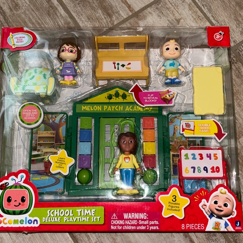 School Time Play Set Cocomelon